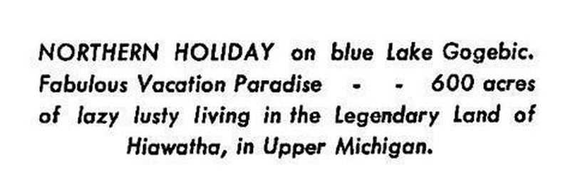 Villa St. Thomas (Funks Northern Holiday Resort) - Vintage Postcard (newer photo)